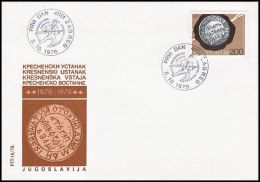 Yugoslavia 1978, FDC Cover "100 Anniversary Of The Kresna Uprising In Pirin, Macedonia" - FDC