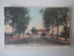 CPA 78 VIROFLAY ROUTE NATIONNALE ALLANT SUR VERSAILLES - Viroflay