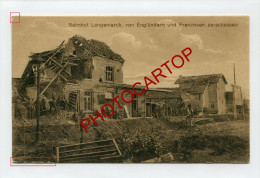 GARE-LANGEMARK-Carte Allemande-Guerre 14-18-1WK-BELGIQUE-BELGIEN-Flandern-Feldpost- - Langemark-Poelkapelle