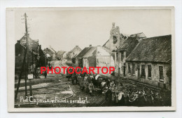 Enterrement-PÖLKAPELLE-Carte Photo Allemande-Guerre 14-18-1WK-BELGIQUE-BELGIEN-Flandern- - Langemark-Pölkapelle