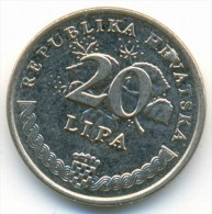 ERROR , CROATIA 20 LIPA 1993 , FILLED H & R - Kroatien