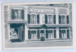 CLOYES - HOTEL SAINT-JACQUES - ENTREE DE L'HOTEL - FACADE AVEC TERRASSE EN ETE - Cloyes-sur-le-Loir