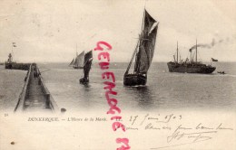 59 - DUNKERQUE - L' HEURE DE LA MAREE   CARTE PRECURSEUR - Dunkerque
