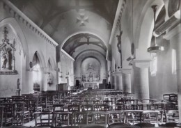 61 LE MERLERAULT INTERIEUR DE L'EGLISE  CARTE AVEC NEGATIF ORIGINAL POUR LA CREATION DE LA CARTE POSTALE - Le Merlerault