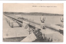 CP, 45, BRIARE, Le Pont Canal , écrite, Voyagé En 1915, Pas De Timbre, Pliure Dans Le Milieu - Briare