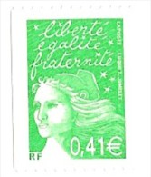 Rare Lot De 5 Variantes Roulettes Marianne Du 14 Juillet De Luquet RF 0.41 Vert Numéro Noir 3458b Scarce Roulette - Coil Stamps