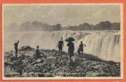 N14/ 038, Victoria Falls Bathing , Non Circulée - Zambie