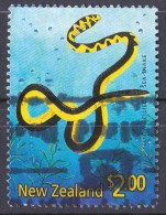 New Zealand 2001 Marine Reptiles $2 Yellow-bellied Sea-snake Used - Gebruikt