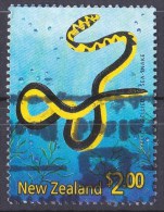 New Zealand 2001 Marine Reptiles $2 Yellow-bellied Sea-snake Used - Gebraucht