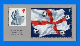 GB 2002-0002, World Cup Football Championship, Japan & Korea, MNH MS - Blocs-feuillets