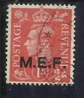 COLONIE OCCUPAZIONI STRANIERE MEF 1943 - 1947 M.E.F. 1 P USED - British Occ. MEF