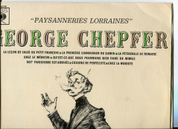 Lorraine  33 Tours Georges CHEPFER - Wereldmuziek