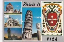 Cp , ITALIE , PISE , Souvenir , Multi-Vues - Pisa