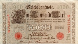 Allemagne - 1000 Marks - 1911 Berlin - - 1.000 Mark