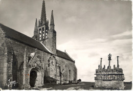 CARTE POSTALE  PHOTOGRAPHIE VERITABLE  SAINT JEAN DE TROLIMON   CALVAIRE ET CHAPELLE - Saint-Jean-Trolimon