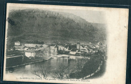 25 - Sainte Hippolyte : Vue Générale - Confluent Du Doubs Et Du Dessoubre - Saint Hippolyte