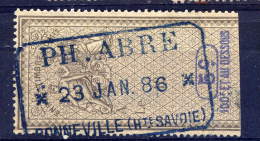 1886---BONNEVILLE-- 74---Effet De Commerce  Type Allégorique  5c --PH..ABRE - Other & Unclassified