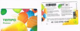 BELGIO (BELGIUM) - MOBISTAR (GSM RECHARGE)  - 500 BEF - USED  - RIF. 5091 - [2] Prepaid & Refill Cards