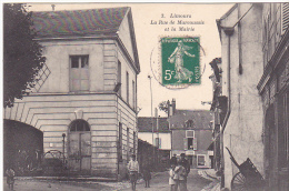 23423 -LIMOURS EN ESSONNE La Rue De Marcoussis Et La Mairie  -3 Lib Nouvelle Rambouillet - - Limours