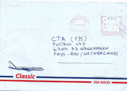 RDC DRC Congo Zaire 2002 Kinshasa 24 Meter Franking Frama A19 Cover - Briefe U. Dokumente
