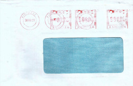 RDC DRC Congo Zaire 2009 Kinshasa Meter Franking Frama A14 Cover - Covers