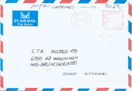 RDC DRC Congo Zaire 2003 Bukavu 1 Meter Franking Frama A08 Cover - Lettres