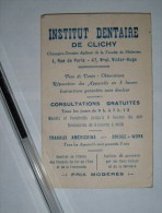 Calendrier 1925 De L’Institut Dentaire De Clichy - Petit Format : 1921-40