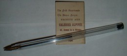 Calendrier 1935 Des Galeries Alpines (Nice) - Petit Format : 1921-40