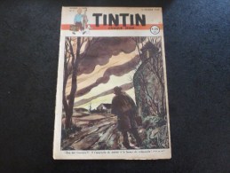 JOURNAL TINTIN N°7 1948 - Couverture CUVELIER - Tintin