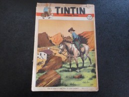 JOURNAL TINTIN N°14 1948 - Couverture LE RAILLIC - Tintin