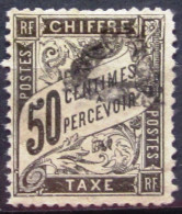 FRANCE               TAXE   N° 20             OBLITERE - 1859-1959 Oblitérés