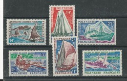 Polynésie:  36/ 41 ** - Unused Stamps