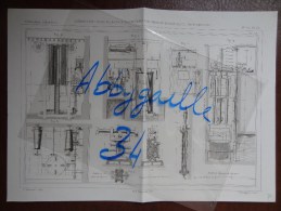 VANNES D'UNE FORME DE RADOUB MANOEUVREES PAR PRESSION HYDRAULIQUE, PAR M. NEUSTADT Publication Industrielle - Máquinas