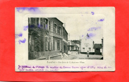 LUMBRES  1915    UN COIN DE L ANCIENNE  PLACE     CIRC   OUI - Lumbres