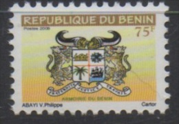 Bénin 2008 Mi. 1456 X Armoirie Coat Of Arms Wappen 75 F MNH** - Benin – Dahomey (1960-...)