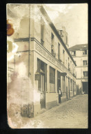 Paris 14e Carte Photo Bouffier Rue Du Moulin De Beurre Décoration D'Appartements Très Mauvais état - Arrondissement: 14