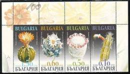 BULGARIA \ BULGARIE - 2009 - Cactus - 4v** Deuxieme Variant - Cactusses