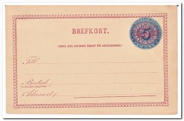 Zweden Postcard - Postal Stationery