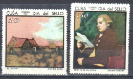 Caribbean Island 1969 - Art. Painting Gemalde  Mi.1461-1462 MNH (**) - Nuevos