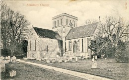 AMESBURY CHURCH - 2 Scans - Andere & Zonder Classificatie