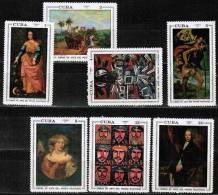 Caribbean Island 1971- National Museum Art. Painting Gemalde   Mi.1714-1720 MNH (**) - Nuevos