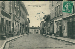 01 VILLARS LES DOMBES / Rue De La Gare / - Villars-les-Dombes