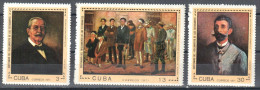 Caribbean Island 1971- Art. Painting Gemalde   Mi.1730-1732 MNH (**) - Ungebraucht