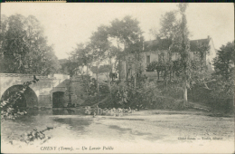 89 CHENY / Un Lavoir Public / - Cheny