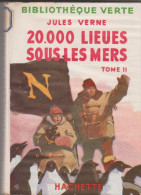 Bibliothèque Verte Jules Verne 20000 Lieues Sous Les Mers Tome 2 - Biblioteca Verde