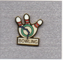 Pin´s  Sport  Bowling   Des  Transports  R A T P - Bowling