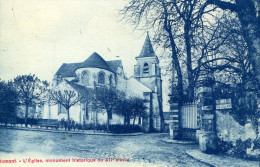 95-DOMONT...L´EGLISE,MONU MENT HISTORIQUE....CPA - Domont