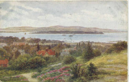 A R QUINTON  1650 - POOLE HARBOUR FROM CONSTITUTION HILL - Wimbush