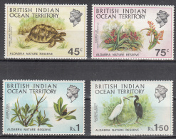 British Indian Ocean Terr.   Scott No. 39-42    Mnh     Year  1971 - British Indian Ocean Territory (BIOT)