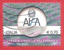 ITALIA REPUBBLICA  - USATO - 2013 - AIFA - Agenzia Italiana Del Farmaco - 0,70 € - S. 3402 - 2011-20: Gebraucht